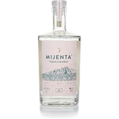 MIJENTA Tequila Blanco, 70cl 40% ABV 100% Agave Blanco Tequila Sustainably Sourced Product and Packaging MIJENTA Tequila Blanco, 70cl 40% ABV 100% Agave Blanco Tequila Sustainably Sourced Product and Packaging