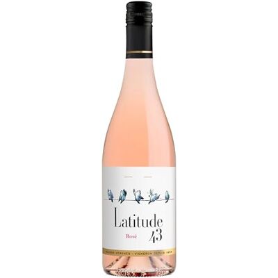 Latitude 43 Côtes de Provence Rosé Wine 75 cl – French Dry Rosé from Plaine des Maures with Rose Petal & Summer Berries Aromas, Crisp Mineral Finish – 12.5% ABV Latitude 43 Côtes de Provence Rosé Wine 75 cl – French Dry Rosé from Plaine des Maures with Rose Petal & Summer Berries Aromas, Crisp Mineral Finish – 12.5% ABV