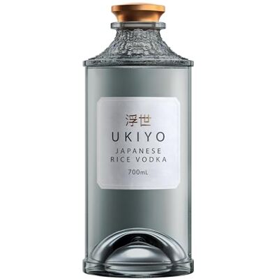 UKIYO Rice Traditional Japanese Craft Small Batch Vodka Awamori Long Grain Rice Spirit Soft, Sweet, Floral 40 Percent ABV 70 cl UKIYO Rice Traditional Japanese Craft Small Batch Vodka Awamori Long Grain Rice Spirit Soft, Sweet, Floral 40 Percent ABV 70 cl