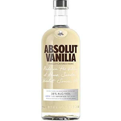Absolut Vanilia Flavoured Swedish Vodka, 1L Absolut Vanilia Flavoured Swedish Vodka, 1L