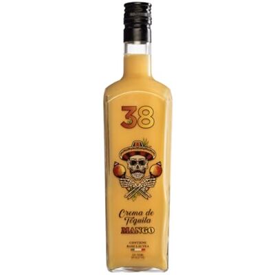 DESTILERIAS ESPRONCEDA, S.L Tequila 38 Mango Cream Perfectly balanced Mango Sweet and Sour Notes Made Using Reposado Tequila 15% vol. 70cl Destilerias Espronceda DESTILERIAS ESPRONCEDA, S.L Tequila 38 Mango Cream Perfectly balanced Mango Sweet and Sour Notes Made Using Reposado Tequila 15% vol. 70cl Destilerias Espronceda