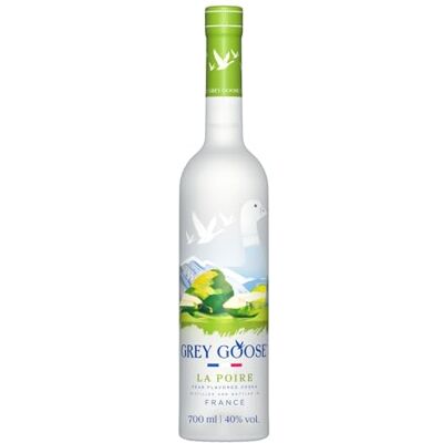 Grey Goose La Poire, Premium Pear Flavoured French Vodka, 40% ABV, 70cl / 700ml, Made with Vodka with Infused and Distilled Pears from Anjou Grey Goose La Poire, Premium Pear Flavoured French Vodka, 40% ABV, 70cl / 700ml, Made with Vodka with Infused and Distilled Pears from Anjou