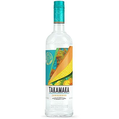 Takamaka Zannannan Pineapple Rum Liqueur 25 percent 70 cl Notes of Sweet Ripe Pineapple Perfect in Cocktails Takamaka Zannannan Pineapple Rum Liqueur 25 percent 70 cl Notes of Sweet Ripe Pineapple Perfect in Cocktails