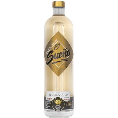 El Sueño : Premium Gold Tequila Enjoy Neat, Mixed in Cocktails 70cl, 38% El Sueño : Premium Gold Tequila Enjoy Neat, Mixed in Cocktails 70cl, 38%