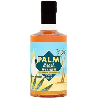 Palm Pineapple & Salted Caramel Rum Liqueur, 20% abv, 50 cl (Pack of 1) Palm Pineapple & Salted Caramel Rum Liqueur, 20% abv, 50 cl (Pack of 1)