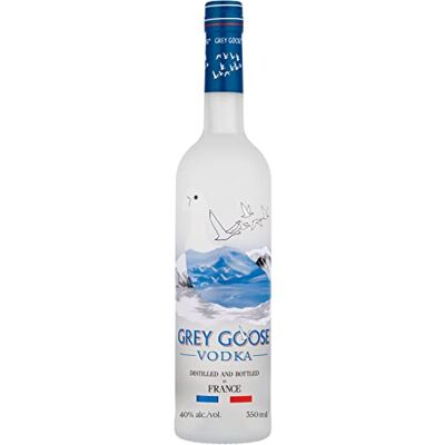 Grey Goose Premium French Vodka, 40% ABV, 35cl / 350ml, Made in France using natural ingredients Grey Goose Premium French Vodka, 40% ABV, 35cl / 350ml, Made in France using natural ingredients