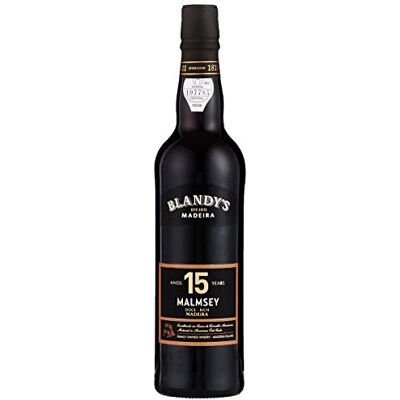 Blandys 15 Year Old Malmsey Rich Madeira Wine, 50 cl Blandys 15 Year Old Malmsey Rich Madeira Wine, 50 cl