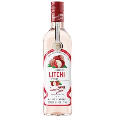 Gabriel Boudier Lychee Liqueur 50cl, 20 Percent ABV Premium French Flavoured Liqueur for Cocktails and Mixing For the Ultimate Lychee Martini Gabriel Boudier Lychee Liqueur 50cl, 20 Percent ABV Premium French Flavoured Liqueur for Cocktails and Mixing For the Ultimate Lychee Martini