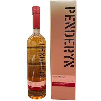 Penderyn 'Small Batch Red Wine and Cognac Single Malt Welsh Whisky' Limited Edition 50% ABV, 70cl, Small Batch Release, Crafted in Wales Penderyn 'Small Batch Red Wine and Cognac Single Malt Welsh Whisky' Limited Edition 50% ABV, 70cl, Small Batch Release, Crafted in Wales