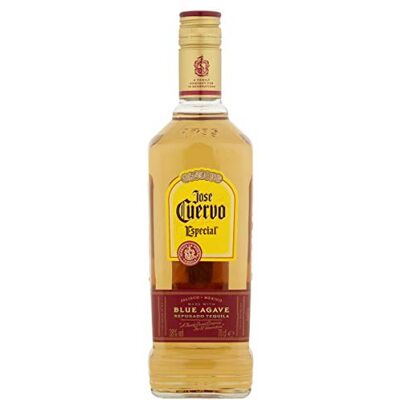 Jose Cuervo Especial Reposado Tequila 35% ABV 70cl Oak Barrel Aged with Smooth Vanilla, Caramel & Spice Notes For Margaritas & Cocktails Jose Cuervo Especial Reposado Tequila 35% ABV 70cl Oak Barrel Aged with Smooth Vanilla, Caramel & Spice Notes For Margaritas & Cocktails