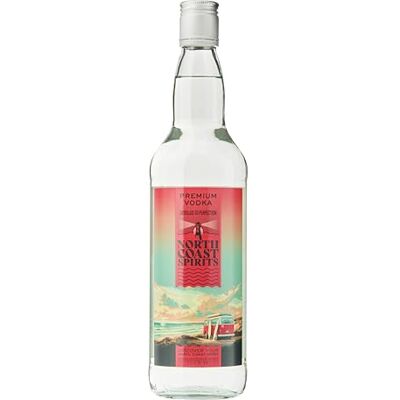 North Coast Spirits Premium Vodka, 5 x Distilled in UK, Cocktail Ingredient for Shots & Long Drinks, Artisan Liquor for Bloody Mary, Moscow Mule & Cosmopolitan Cocktails, 37.5% Alcohol Drink, 70cl North Coast Spirits Premium Vodka, 5 x Distilled in UK, Cocktail Ingredient for Shots & Long Drinks, Artisan Liquor for Bloody Mary, Moscow Mule & Cosmopolitan Cocktails, 37.5% Alcohol Drink, 70cl