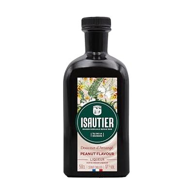 Isautier Peanut Rum Cream Liqueur Douceur d’Arrangé Cahouète Traditional Spirit from Reunion Island 17% ABV (1 x 50cl) Isautier Peanut Rum Cream Liqueur Douceur d’Arrangé Cahouète Traditional Spirit from Reunion Island 17% ABV (1 x 50cl)
