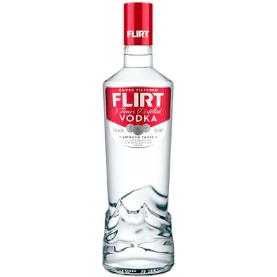 FLIRT Original Vodka 70 cl, 5 Times Distilled, Silver Filtered, 37.5 Percent ABV FLIRT Original Vodka 70 cl, 5 Times Distilled, Silver Filtered, 37.5 Percent ABV