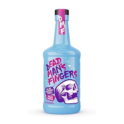 DEAD MAN'S FINGERS Blue Raspberry Tequila Cream Liqueur 70cl DEAD MAN'S FINGERS Blue Raspberry Tequila Cream Liqueur 70cl