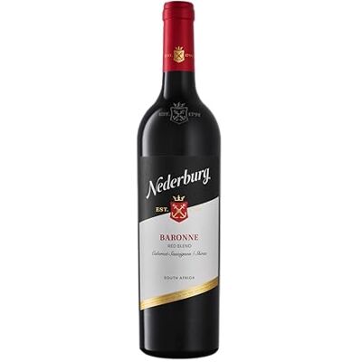 Nederburg Baronne Cabernet Sauvignon/Shiraz Red Blend, South African Red Wine 75cl Nederburg Baronne Cabernet Sauvignon/Shiraz Red Blend, South African Red Wine 75cl
