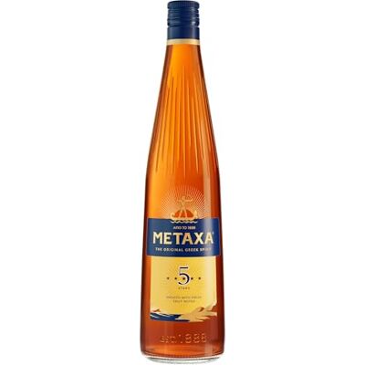 Metaxa 5 Stars, The Original Greek Spirit, 70cl Metaxa 5 Stars, The Original Greek Spirit, 70cl