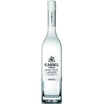 Cariel Batch Blended Vodka 70cl, 40.7% ABV Premium, Wheat & Barley Batch Blended Vodka Made in Sweden Cariel Batch Blended Vodka 70cl, 40.7% ABV Premium, Wheat & Barley Batch Blended Vodka Made in Sweden