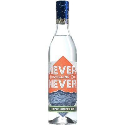 Never Never Triple Juniper Gin Australian Award Winning 50 cl 43% ABV Never Never Triple Juniper Gin Australian Award Winning 50 cl 43% ABV