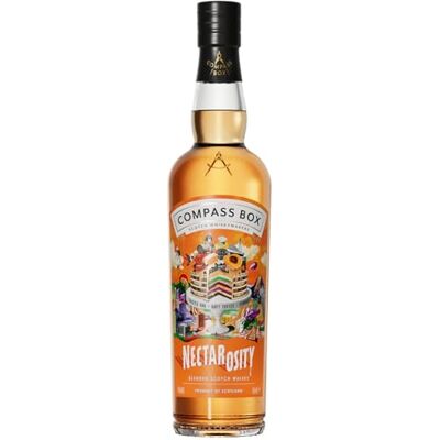 Compass Box Nectarosity Blended Scotch Whisky 46% ABV 1 x 70cl Bottles Non-Chill Filtered Natural Colour Honeyed Fruit & Soft Toffee Matured in American Oak Whiskymakers of Scotland Compass Box Nectarosity Blended Scotch Whisky 46% ABV 1 x 70cl Bottles Non-Chill Filtered Natural Colour Honeyed Fruit & Soft Toffee Matured in American Oak Whiskymakers of Scotland