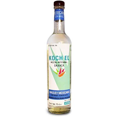 Koch El Mezcal Mexicano 70cl 47% ABV Wild Agave Artisanal Joven Mezcal from Rio de Ejutla Oaxaca, Cocoa Cinnamon and Chilli Notes, Mexican Sipping Spirit Koch El Mezcal Mexicano 70cl 47% ABV Wild Agave Artisanal Joven Mezcal from Rio de Ejutla Oaxaca, Cocoa Cinnamon and Chilli Notes, Mexican Sipping Spirit
