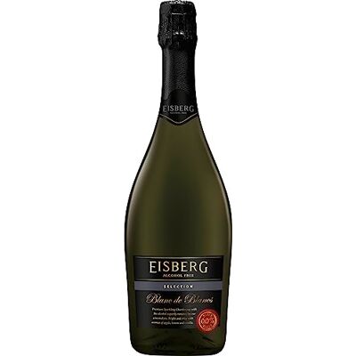 Eisberg Selection Sparkling Blanc de Blancs Alcohol Free Wine 6x75cl, 0.0% ABV Eisberg Selection Sparkling Blanc de Blancs Alcohol Free Wine 6x75cl, 0.0% ABV
