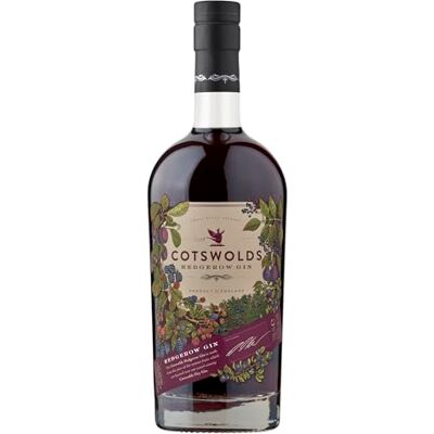 Cotswolds Distillery Hedgerow Gin 70cl 40.6% vol Award-Winning Dry Gin Flavoured with the Finest Local Fruit and Berries Bold, Fruity & Fragrant Perfect with Tonic as a Spritz Cotswolds Distillery Hedgerow Gin 70cl 40.6% vol Award-Winning Dry Gin Flavoured with the Finest Local Fruit and Berries Bold, Fruity & Fragrant Perfect with Tonic as a Spritz