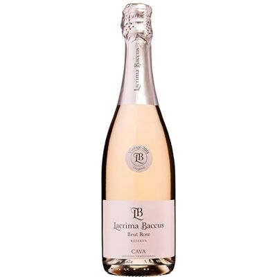 Lacrima Baccus Cava Brut Rosé Organic 75 cl – Vibrant Redcurrant Rosé Cava with Raspberry, Floral & Citrus Notes – Medium-Bodied, Vegan & Organic Sparkling – 11.5% ABV Lacrima Baccus Cava Brut Rosé Organic 75 cl – Vibrant Redcurrant Rosé Cava with Raspberry, Floral & Citrus Notes – Medium-Bodied, Vegan & Organic Sparkling – 11.5% ABV
