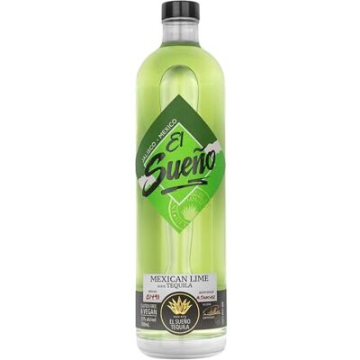 El Sueño : Mexican Lime Tequila, Enjoy Mixed & in Cocktails, 70cl, 25% ABV El Sueño : Mexican Lime Tequila, Enjoy Mixed & in Cocktails, 70cl, 25% ABV
