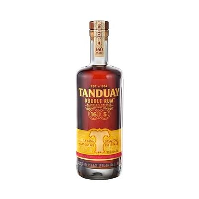 Tanduay Double Dark Rum Award Winning Asian Premium Rum 70cl, 40% ABV Aged in Ex-Bourbon Barrels for 2 Years Best Served Neat or With a Premium Mixer Tanduay Double Dark Rum Award Winning Asian Premium Rum 70cl, 40% ABV Aged in Ex-Bourbon Barrels for 2 Years Best Served Neat or With a Premium Mixer