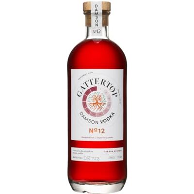 Gattertop Drinks Co , Damson No12, (23% ABV, 70cl Vodka) Fruit Liqueur, Premium, British, Organic, Sustainable, Vodka gifts, Naturally Flavoured, Gift Sets Gattertop Drinks Co , Damson No12, (23% ABV, 70cl Vodka) Fruit Liqueur, Premium, British, Organic, Sustainable, Vodka gifts, Naturally Flavoured, Gift Sets