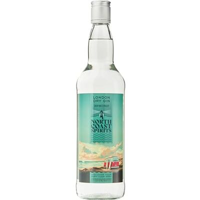 North Coast Spirits London Dry Gin, Premium Quality British Gin, Cocktail Ingredient for Shots & Long Drinks, Artisan Liquor for Negroni, Martini & Pink Gin Cocktails, 37.5% Alcohol Drink, 70cl North Coast Spirits London Dry Gin, Premium Quality British Gin, Cocktail Ingredient for Shots & Long Drinks, Artisan Liquor for Negroni, Martini & Pink Gin Cocktails, 37.5% Alcohol Drink, 70cl
