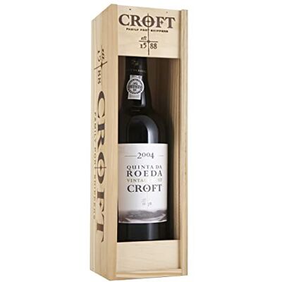 VOCLO Croft Quinta Da Roeda Port Wine in Wooden Gift Box 75 cl VOCLO Croft Quinta Da Roeda Port Wine in Wooden Gift Box 75 cl