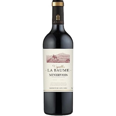 La Baume Vignobles Minervois, Red Wine from Languedoc, France (1 x 0,75L) La Baume Vignobles Minervois, Red Wine from Languedoc, France (1 x 0,75L)