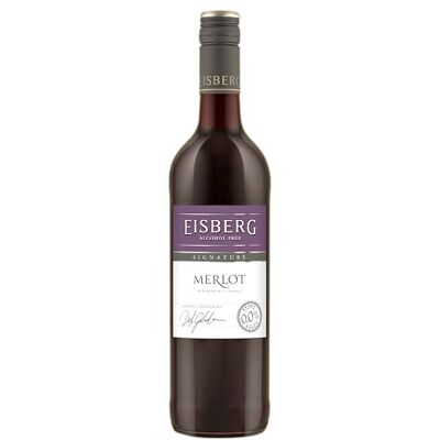 Eisberg Alcohol Free Merlot Wine 75cl (Case of 6) 75cl 0.0%ABV Eisberg Alcohol Free Merlot Wine 75cl (Case of 6) 75cl 0.0%ABV