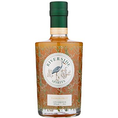 Riverside Spirits Passion Fruit Gin Liqueur, 35 cl Riverside Spirits Passion Fruit Gin Liqueur, 35 cl