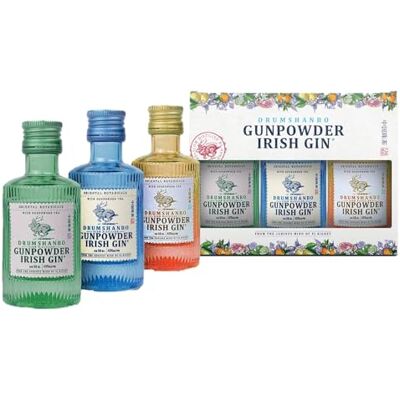 Drumshanbo Gunpowder Miniature Trio Pack (3x5cl) 43% vol Drumshanbo Gunpowder Miniature Trio Pack (3x5cl) 43% vol