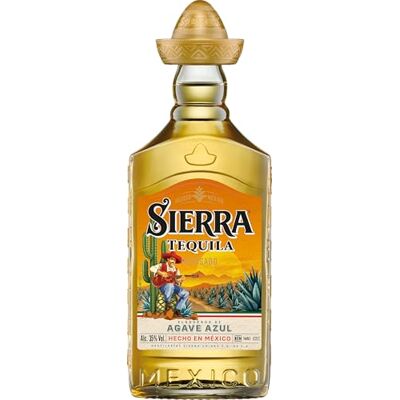 Sierra Tequila, Reposado Tequila 70 cl 35% ABV Perfect for a Cocktail Sierra Tequila, Reposado Tequila 70 cl 35% ABV Perfect for a Cocktail