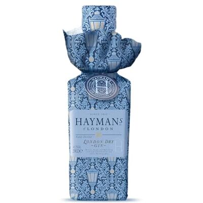 Hayman's Hayman’s London Dry Gin 20cl Gift Wrapped Stocking Filler The Original Gin Multi Award-Winning 41.2% ABV Hayman's Hayman’s London Dry Gin 20cl Gift Wrapped Stocking Filler The Original Gin Multi Award-Winning 41.2% ABV