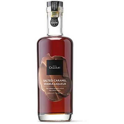 Hotel Chocolat Salted Caramel Cacao Vodka Liqueur Award-Winning Vodka, 500ml, 24.4% Best Served Chilled Or Over Ice Hotel Chocolat Salted Caramel Cacao Vodka Liqueur Award-Winning Vodka, 500ml, 24.4% Best Served Chilled Or Over Ice