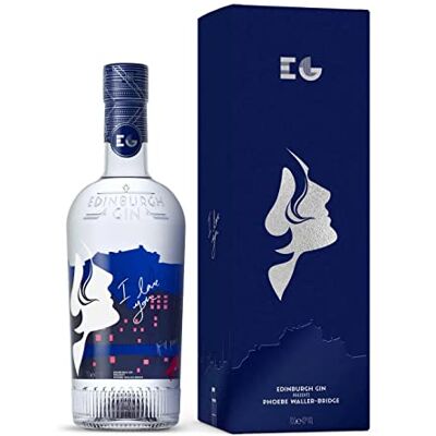 Edinburgh Gin Phoebe Waller-Bridge London Dry Limited Edition 70cl Unique Design Designed by Phoebe Waller-Bridge Award Winning London Dry 43% ABV Profts Contributed to Edinburgh Festival Edinburgh Gin Phoebe Waller-Bridge London Dry Limited Edition 70cl Unique Design Designed by Phoebe Waller-Bridge Award Winning London Dry 43% ABV Profts Contributed to Edinburgh Festival