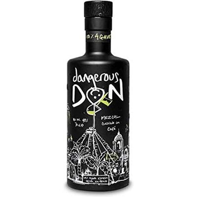 Dangerous Don Café Mezcal 70cl, 48 pct ABV Made in Oaxaca, Mexico from 100 pct Espadín agave Triple distilled with Oaxacan coffee, dark chocolate and sweet smoke Perfect neat or for cocktails Dangerous Don Café Mezcal 70cl, 48 pct ABV Made in Oaxaca, Mexico from 100 pct Espadín agave Triple distilled with Oaxacan coffee, dark chocolate and sweet smoke Perfect neat or for cocktails