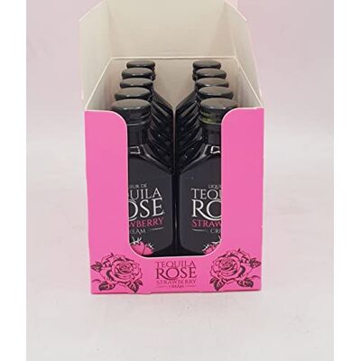 Tequila Rose Strawberry Cream Liqueur, 5clx10, 15% ABV, Gift Idea Tequila Rose Strawberry Cream Liqueur, 5clx10, 15% ABV, Gift Idea