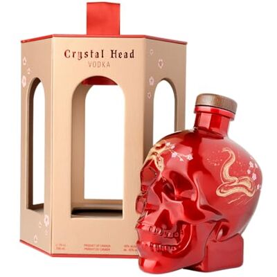 Crystal Head Vodka Lunar Snake 2025 Limited Edition 70 cl, 40% ABV – Made from Canadian Corn Award-Winning Premium Vodka Crystal Head Vodka Lunar Snake 2025 Limited Edition 70 cl, 40% ABV – Made from Canadian Corn Award-Winning Premium Vodka