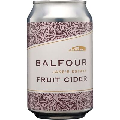 Balfour Winery Balfour Fruit Cider Lightly Sparkling English Craft Cider, Winemaker-Crafted in Kent, 12 x 330ml Cans Case, 4% ABV, Strawberry & Blackcurrant Notes, Serve Chilled for Picnics & Gifts Balfour Winery Balfour Fruit Cider Lightly Sparkling English Craft Cider, Winemaker-Crafted in Kent, 12 x 330ml Cans Case, 4% ABV, Strawberry & Blackcurrant Notes, Serve Chilled for Picnics & Gifts