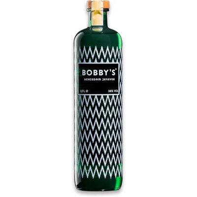 Bobby's Schiedam Jenever Gin 70cl Exceptional Blend of Indonesian Botanicals and Traditional Malt Spirit 38% ABV Premium Bottle Makes a Great Gin Gift Bobby's Schiedam Jenever Gin 70cl Exceptional Blend of Indonesian Botanicals and Traditional Malt Spirit 38% ABV Premium Bottle Makes a Great Gin Gift