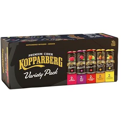 Kopparberg Fruit Cider Variety, 10 x 330ml Kopparberg Fruit Cider Variety, 10 x 330ml