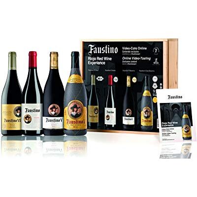 Faustino Premium Red Wine Experience Case 4x75cl A Journey Through Spain's Rioja Heritage from the Cellars of Bodegas to Your Glass Rioja, Spain Faustino Premium Red Wine Experience Case 4x75cl A Journey Through Spain's Rioja Heritage from the Cellars of Bodegas to Your Glass Rioja, Spain