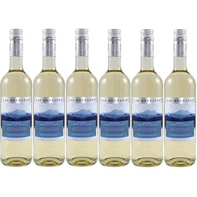 Las Montanas Sauvignon Blanc Wine, 75 cl, Case of 6 Las Montanas Sauvignon Blanc Wine, 75 cl, Case of 6
