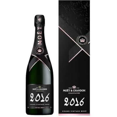 Moët & Chandon Grand Vintage Rosé 2016, Giftbox, 75cl Moët & Chandon Grand Vintage Rosé 2016, Giftbox, 75cl