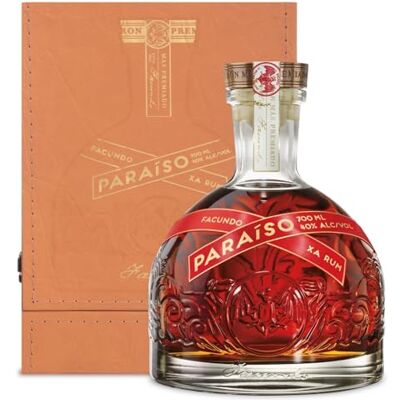 Bacardi Facundo Paraiso Premium Aged Dark Rum with Leather Gift Box, 40% ABV, 70cl Bacardi Facundo Paraiso Premium Aged Dark Rum with Leather Gift Box, 40% ABV, 70cl
